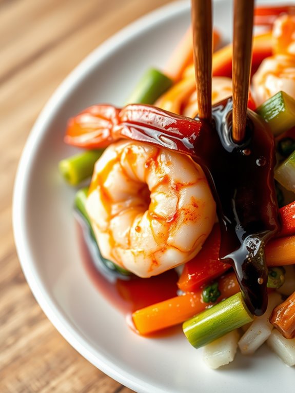 shrimp and vegetable stir fry