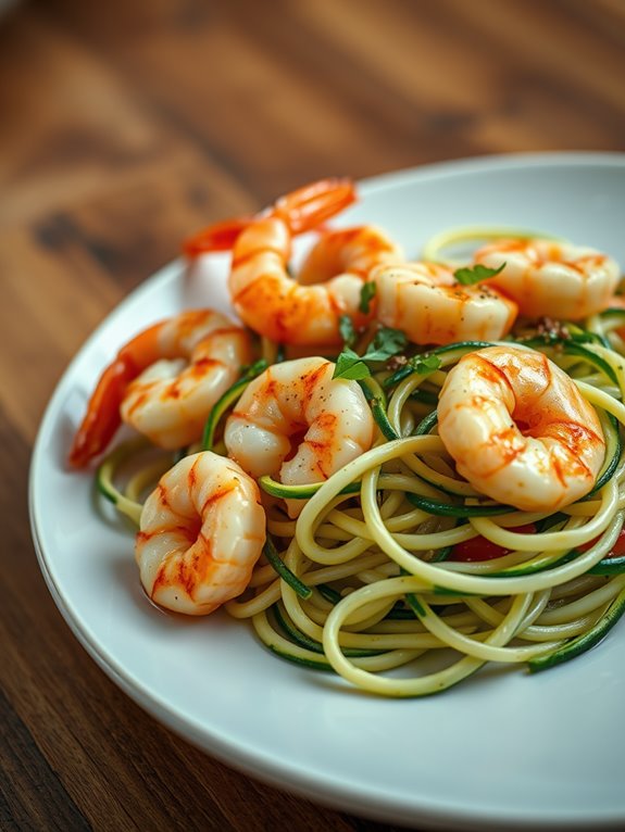 shrimp zucchini noodle recipe