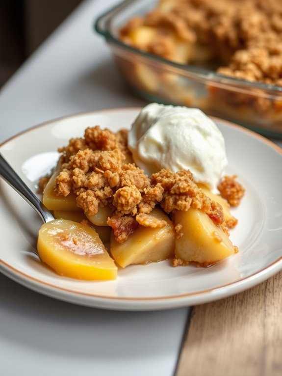 simple baked apple dessert