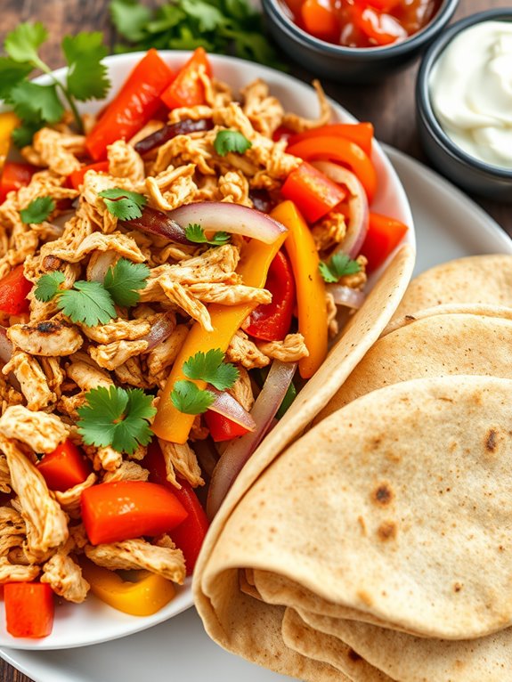 sizzling chicken fajitas recipe