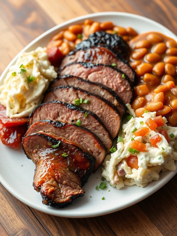 smoked brisket cooking technique