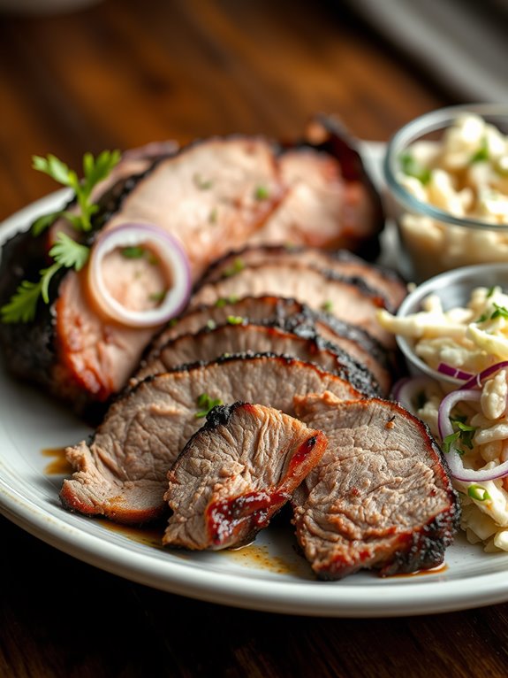 smoked brisket texas style