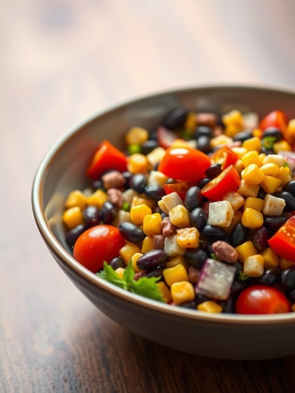 smoky bbq bean salad