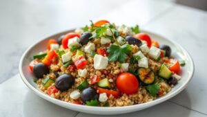 smoky bbq quinoa salads