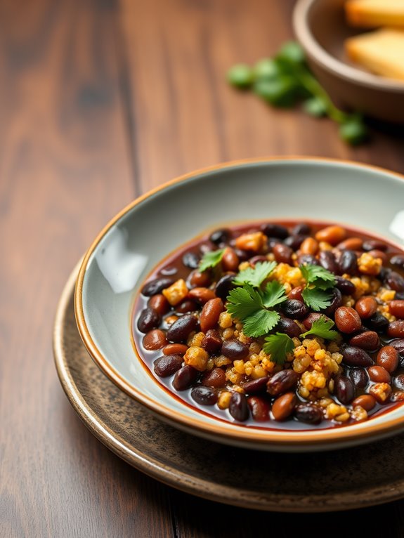 smoky black bean chili