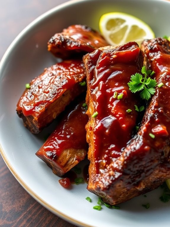 smoky chipotle flavored ribs