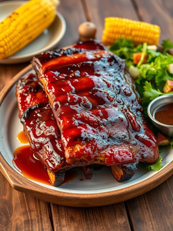 smoky chipotle vinegar ribs