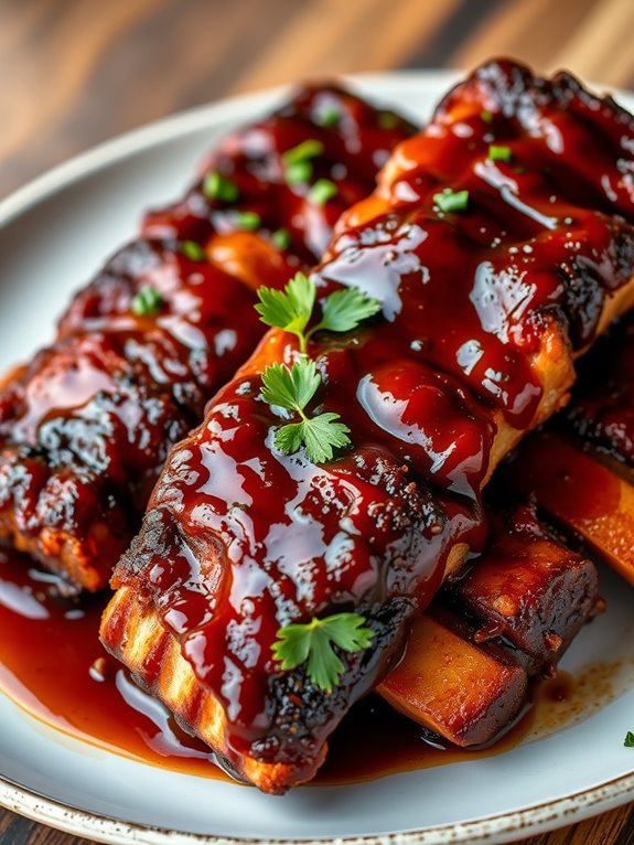 smoky dry rubbed st louis ribs