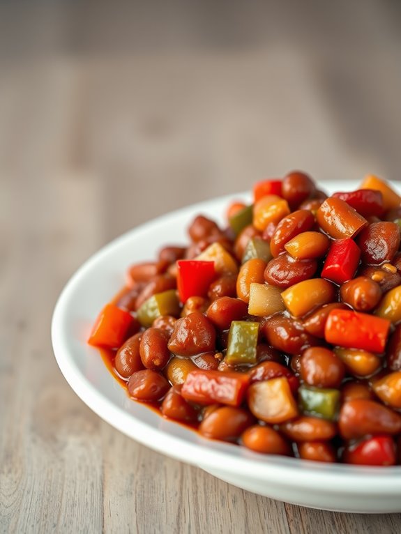 smoky flavor baked beans