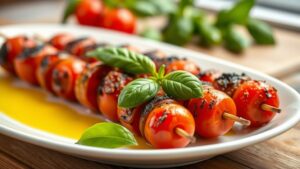 smoky grilled vegetable side dish