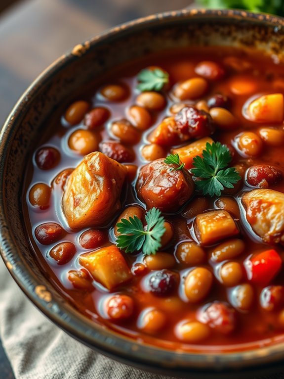 smoky ham hock soup