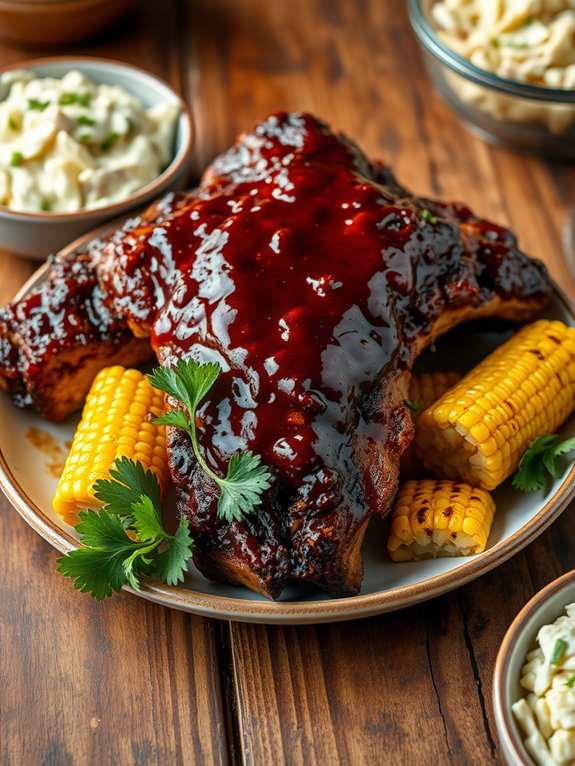 smoky paprika flavored ribs