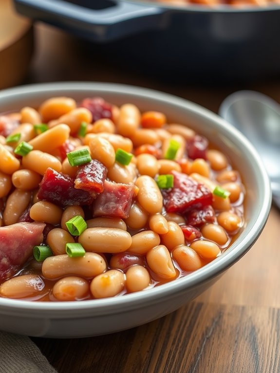 southern beans with ham