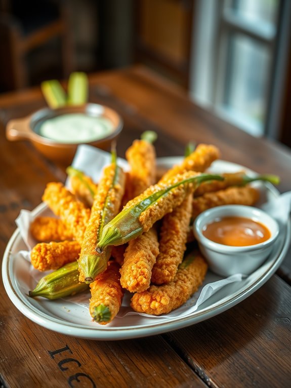 southern fried okra recipe