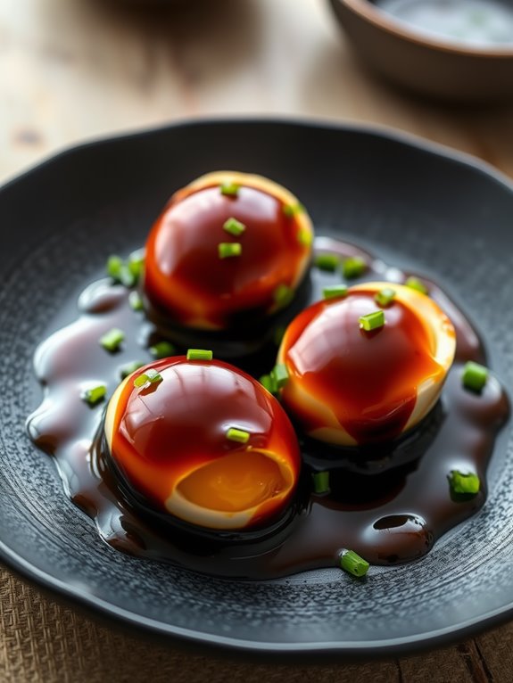 soy sauce marinated eggs