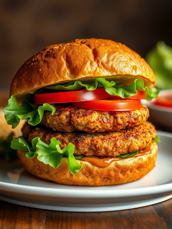 spiced potato burger recipe