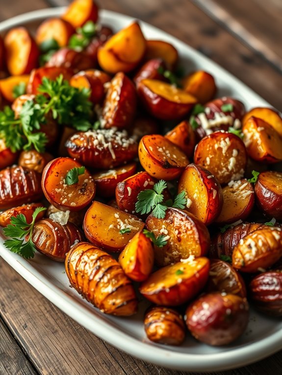 spiced potato side dish