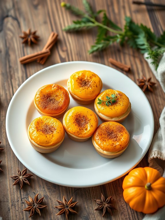 spiced pumpkin egg bites