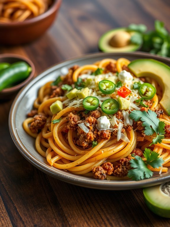 spicy and flavorful pasta