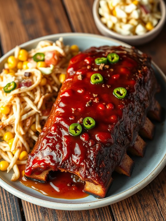 spicy apple jalape o ribs