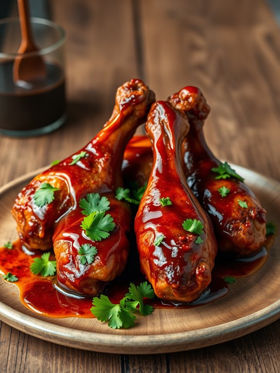 spicy barbecue chicken legs