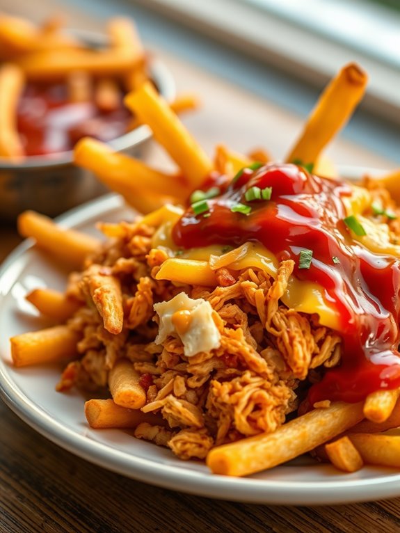 spicy bbq chicken fries