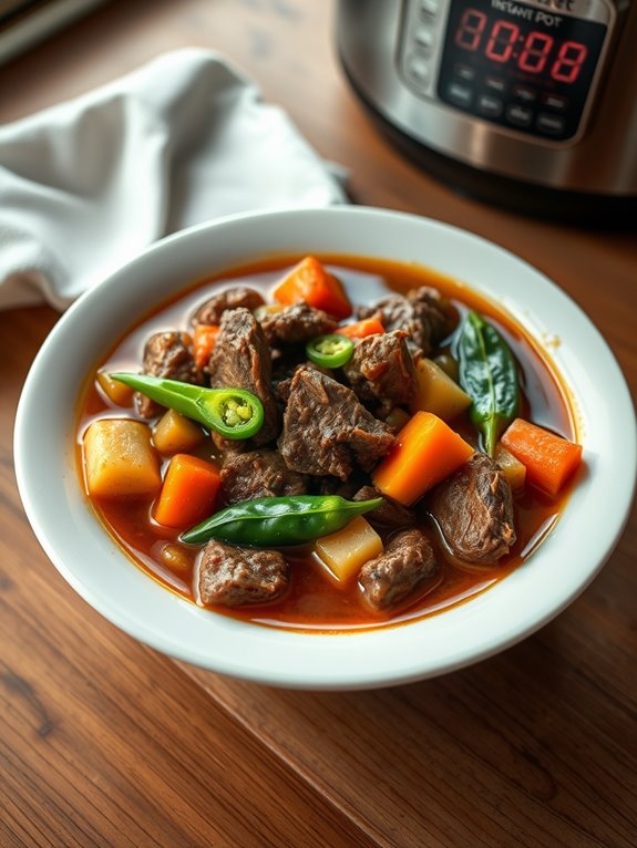 spicy beef soup recipe