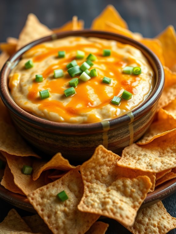 spicy buffalo chicken dip