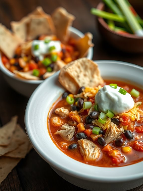 spicy buffalo chicken soup