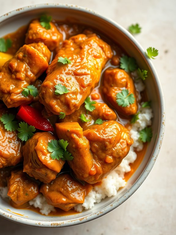 spicy caribbean chicken dish