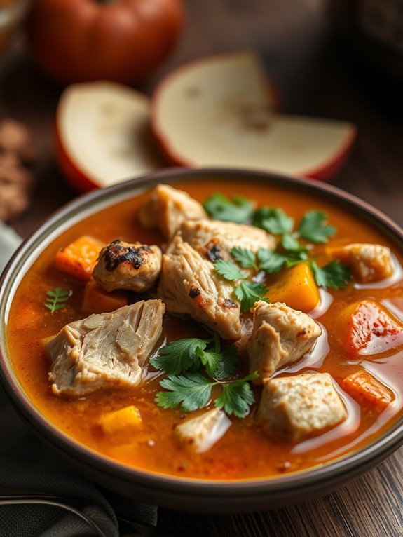 spicy caribbean chicken soup