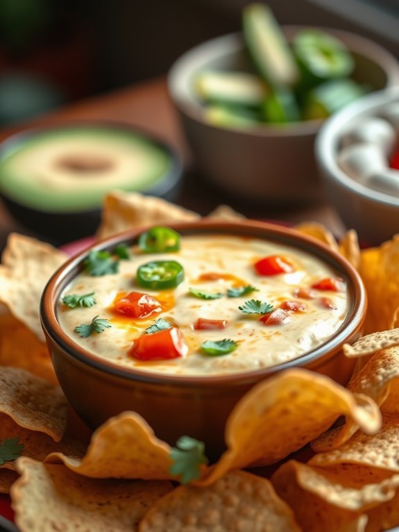 spicy cheese dip recipe