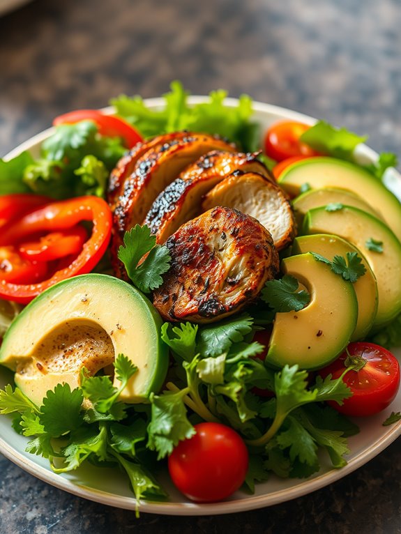 spicy chicken salad recipe