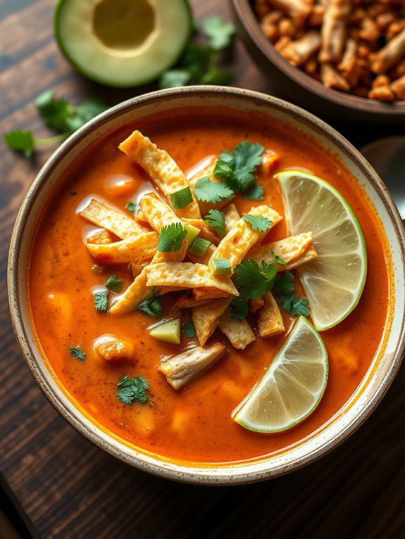 spicy chicken soup recipe