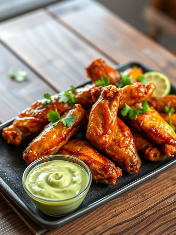 spicy chicken wings recipe