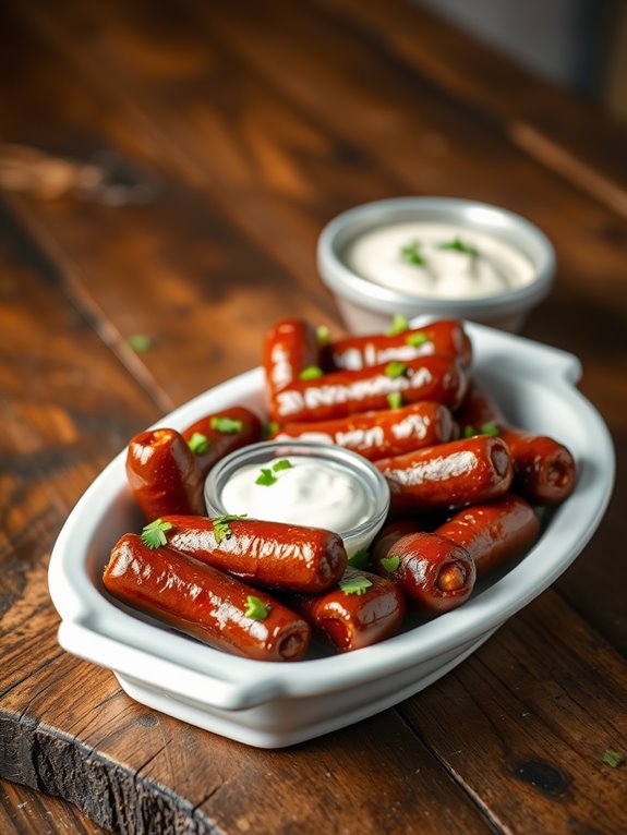 spicy chipotle sausage bites