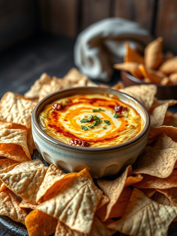 spicy chorizo cheese dip