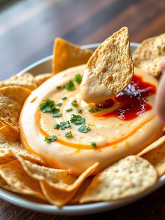 spicy creamy cheese dip