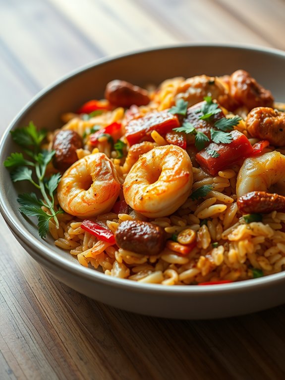 spicy creole rice dish