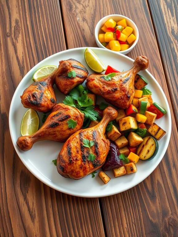 spicy flavorful grilled chicken