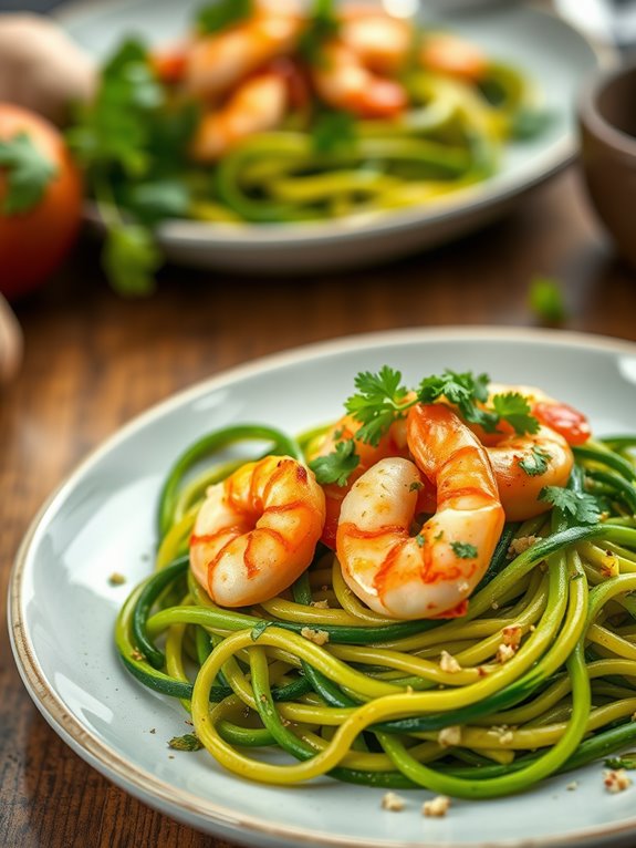 spicy garlic lime shrimp