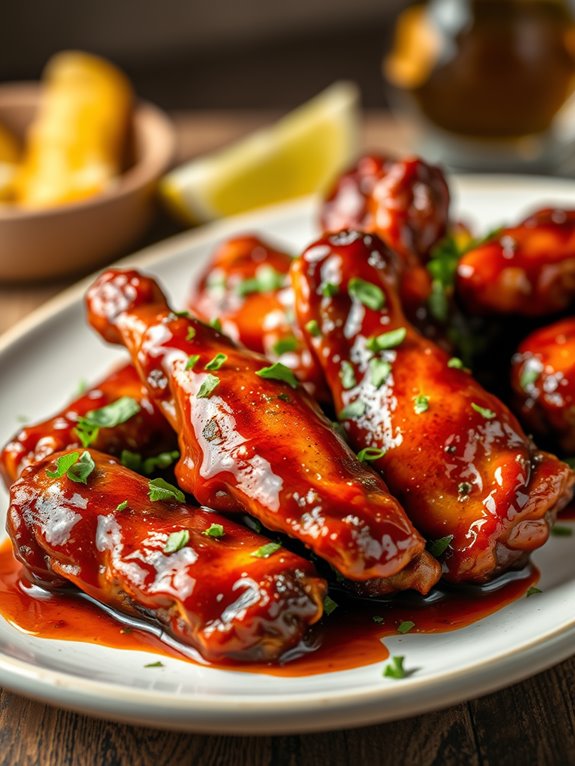 spicy grilled chicken wings