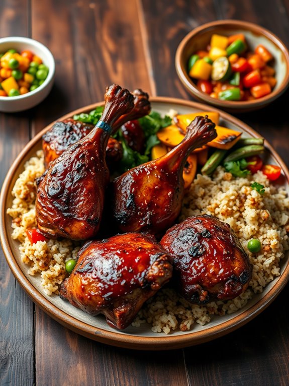 spicy grilled jamaican chicken