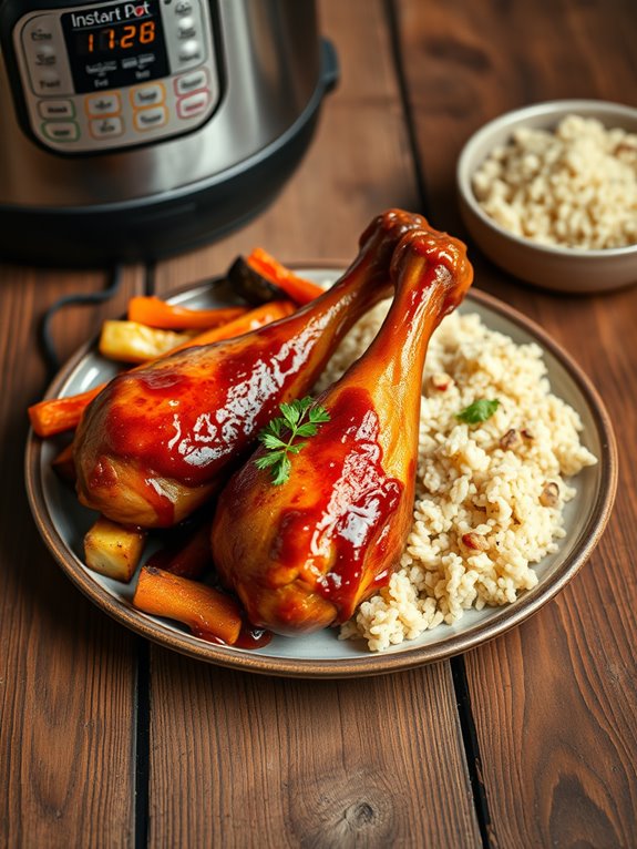 spicy instant pot drumsticks