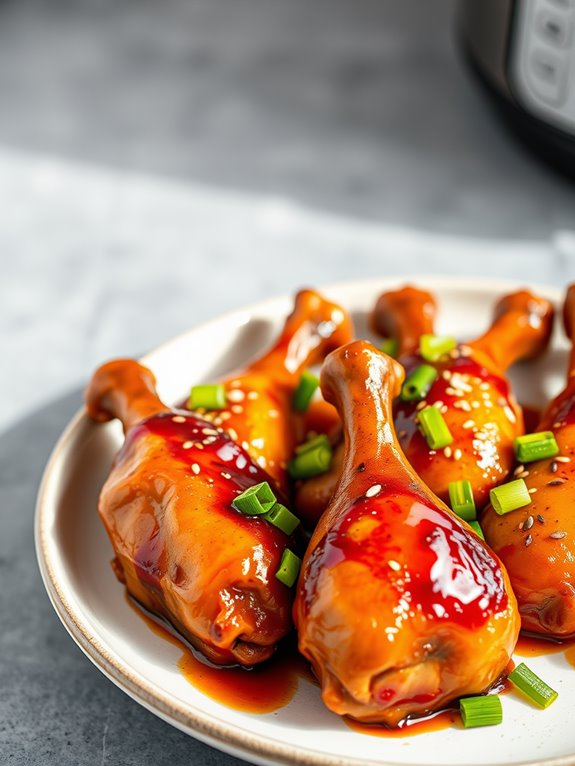 spicy instant pot drumsticks