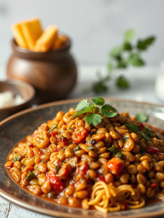 spicy lentil stew recipe