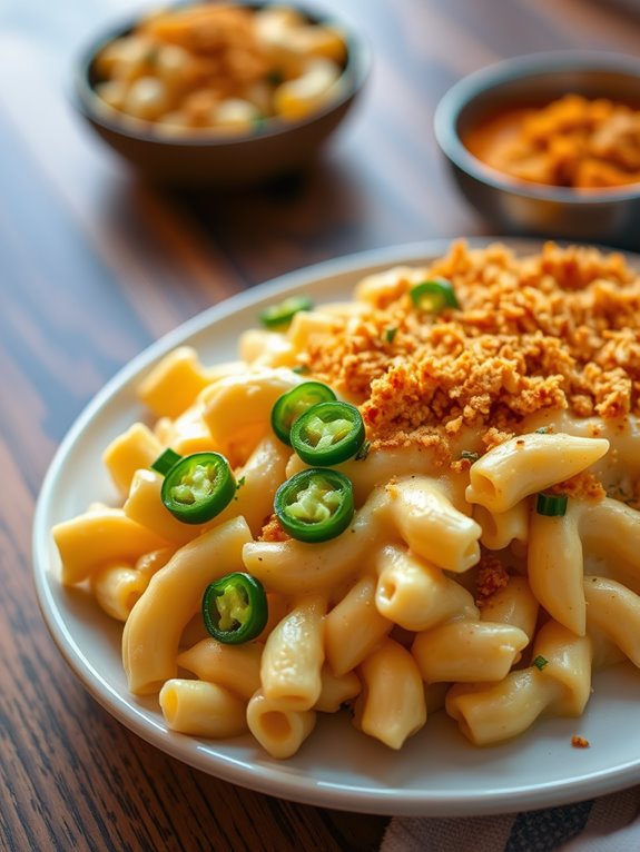 spicy mac and cheese