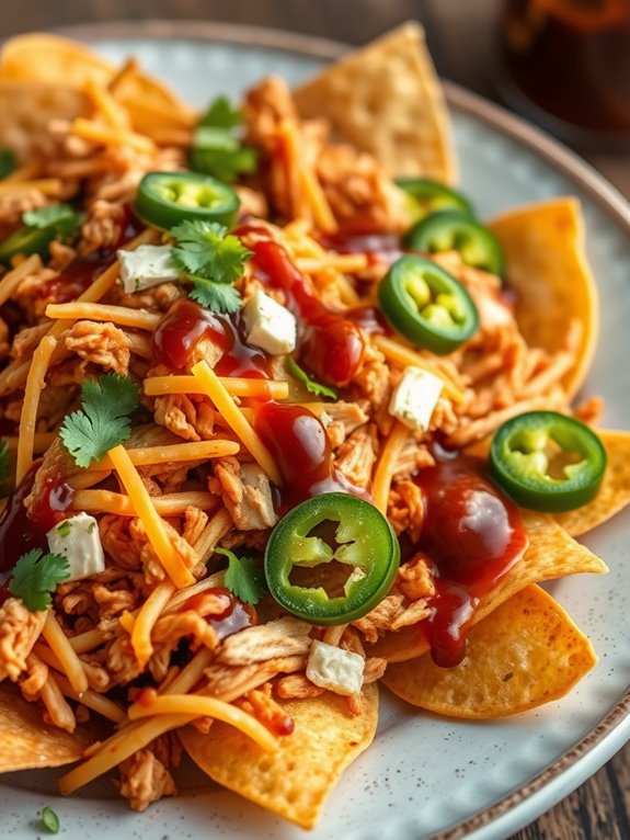 spicy nachos with jalape os