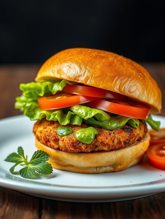 spicy potato burger delight