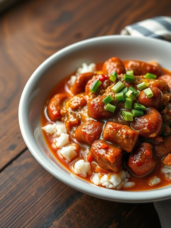 spicy sausage gumbo recipe